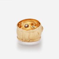 Two Men's 14K Yellow Gold Rings