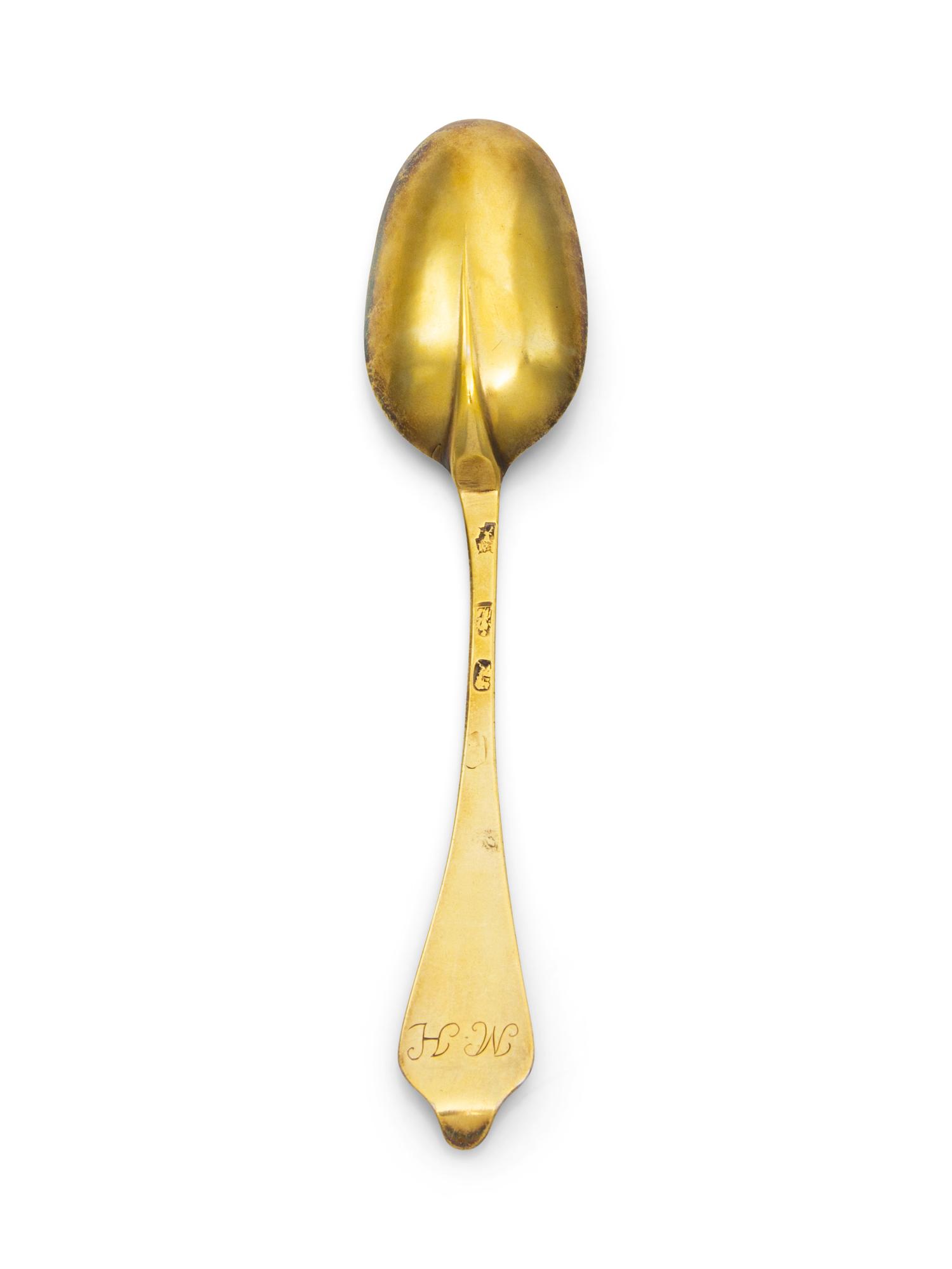 A Queen Anne Britannia Silver Table Spoon