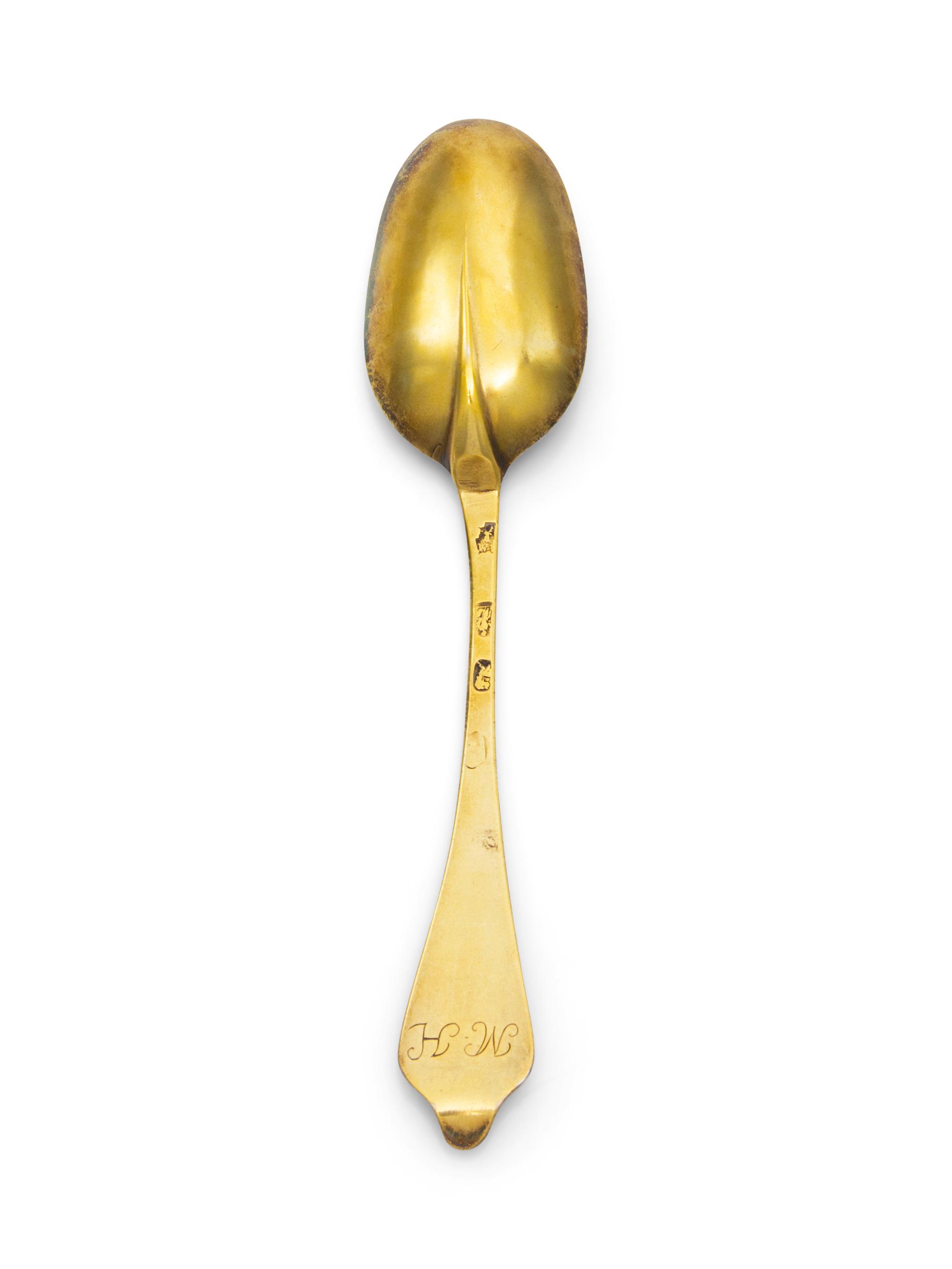 A Queen Anne Britannia Silver Table Spoon
