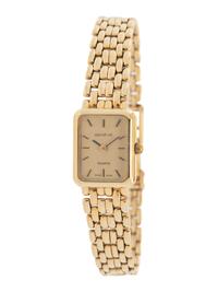 GENÈVE, 14K YELLOW GOLD WATCH