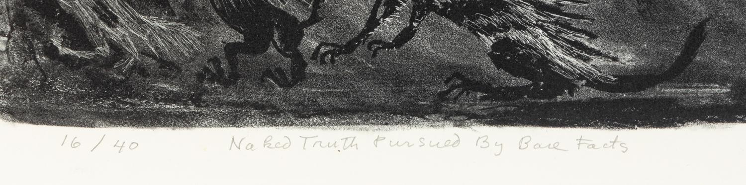 All for a Piece of Meat, 1928 and Naked Truth Pursued by Bare Facts, 1945 (two works)