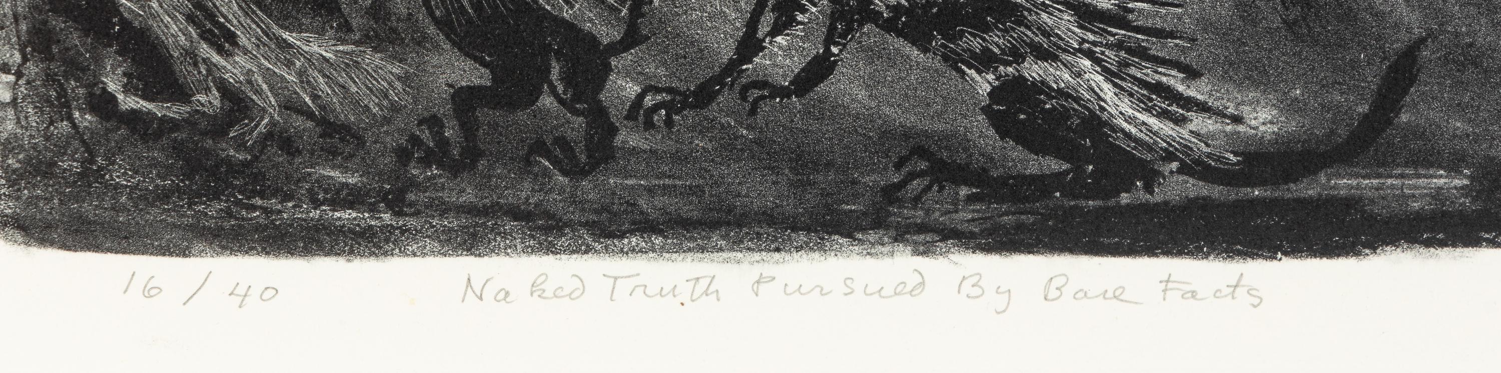 All for a Piece of Meat, 1928 and Naked Truth Pursued by Bare Facts, 1945 (two works)