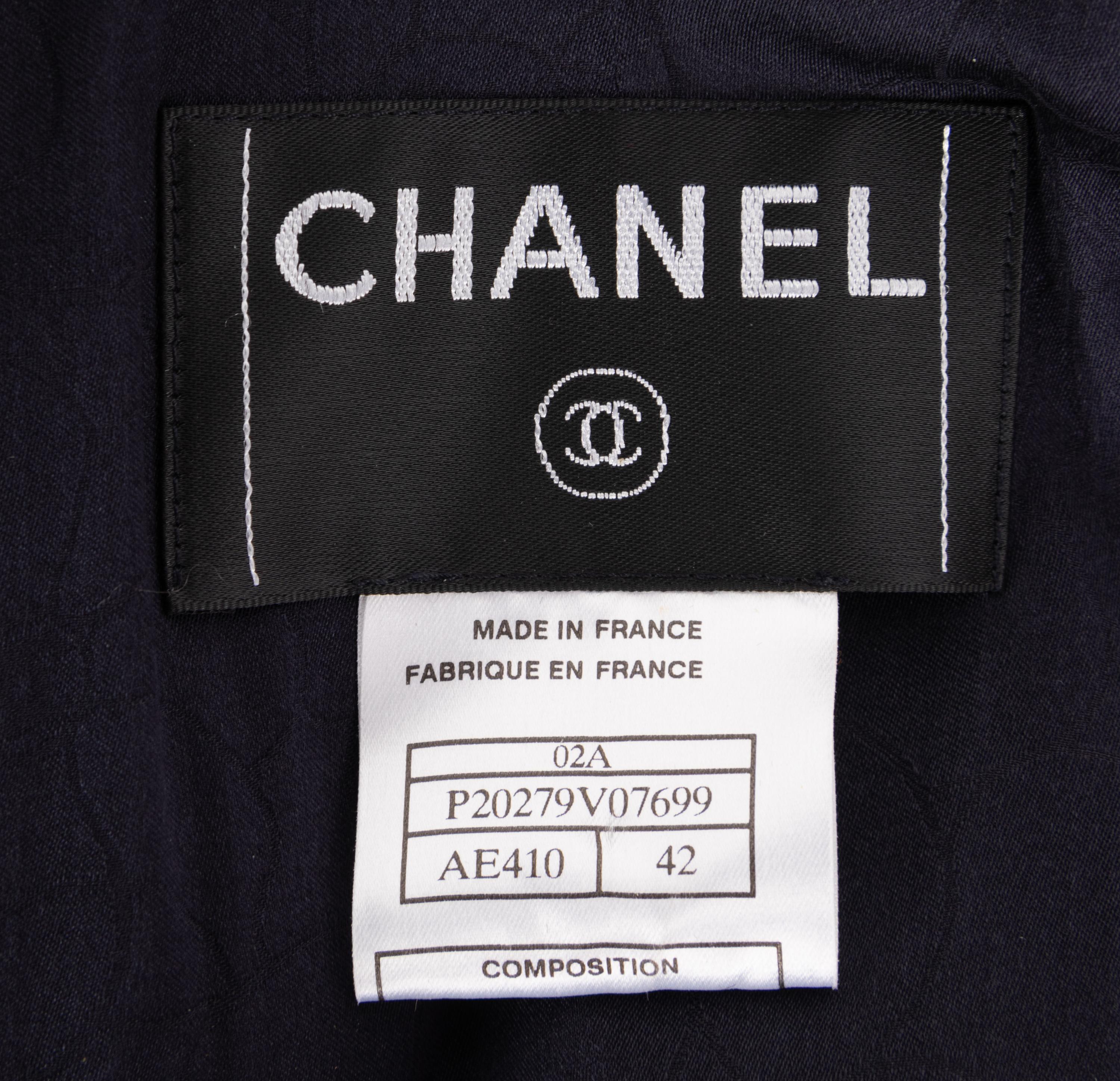 Chanel Cashmere Two-Piece Skirt Suit, Fall 2002