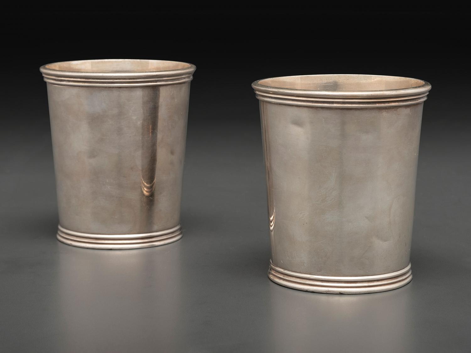 A Pair of Silver Julep Cups