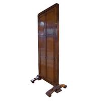 An Art Nouveau Mahogany Dressing Mirror 42" W x 25" D x 86" H — France, Circa 1910