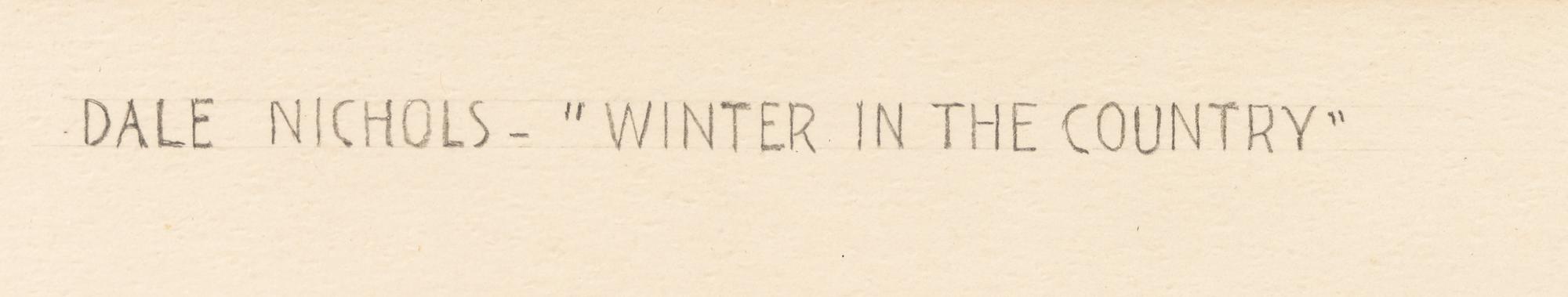 Winter in the Country