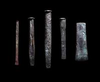 Five Egyptian Bronze Tools