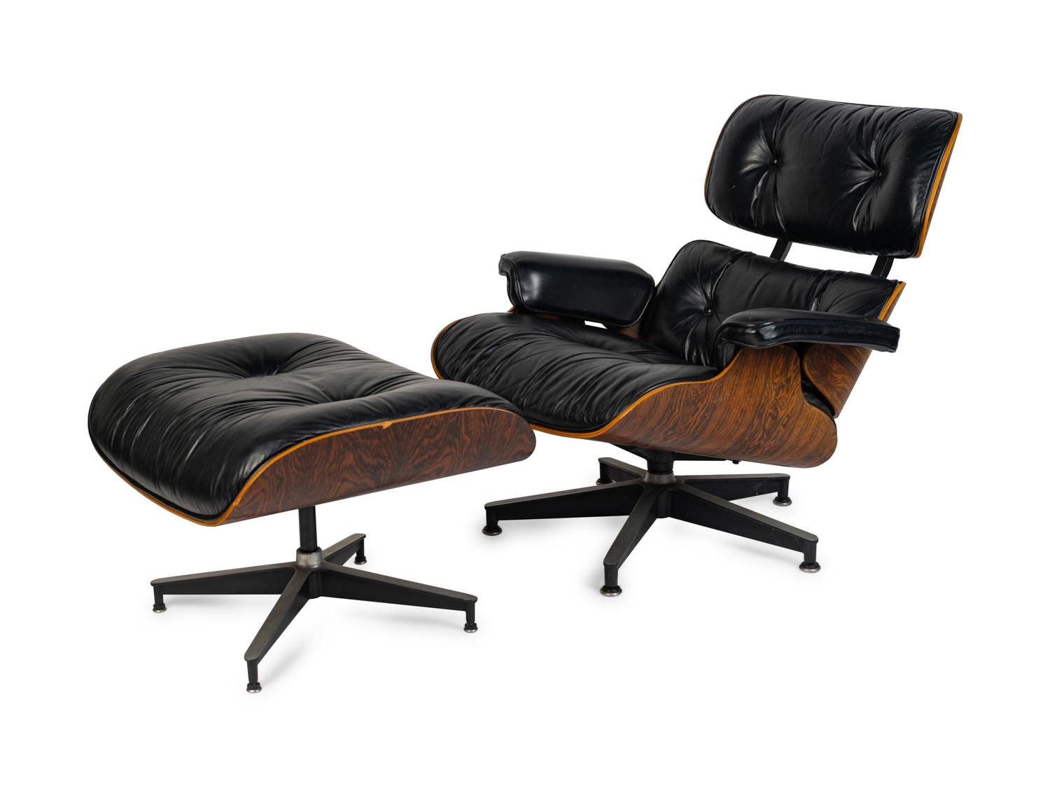 Lounge Chair and Ottoman, model 670 and model 671 Herman Miller, USA