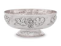 An Italian Silver Centerpiece Bowl