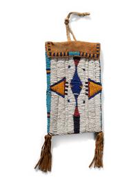 Ute Beaded Hide Mirror Bag