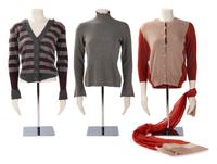 Two Brunello Cucinelli and One Agnona Knit Tops, 2000s