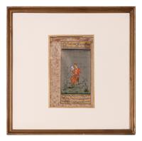 Four Islamic and Indian Miniatures Paintings