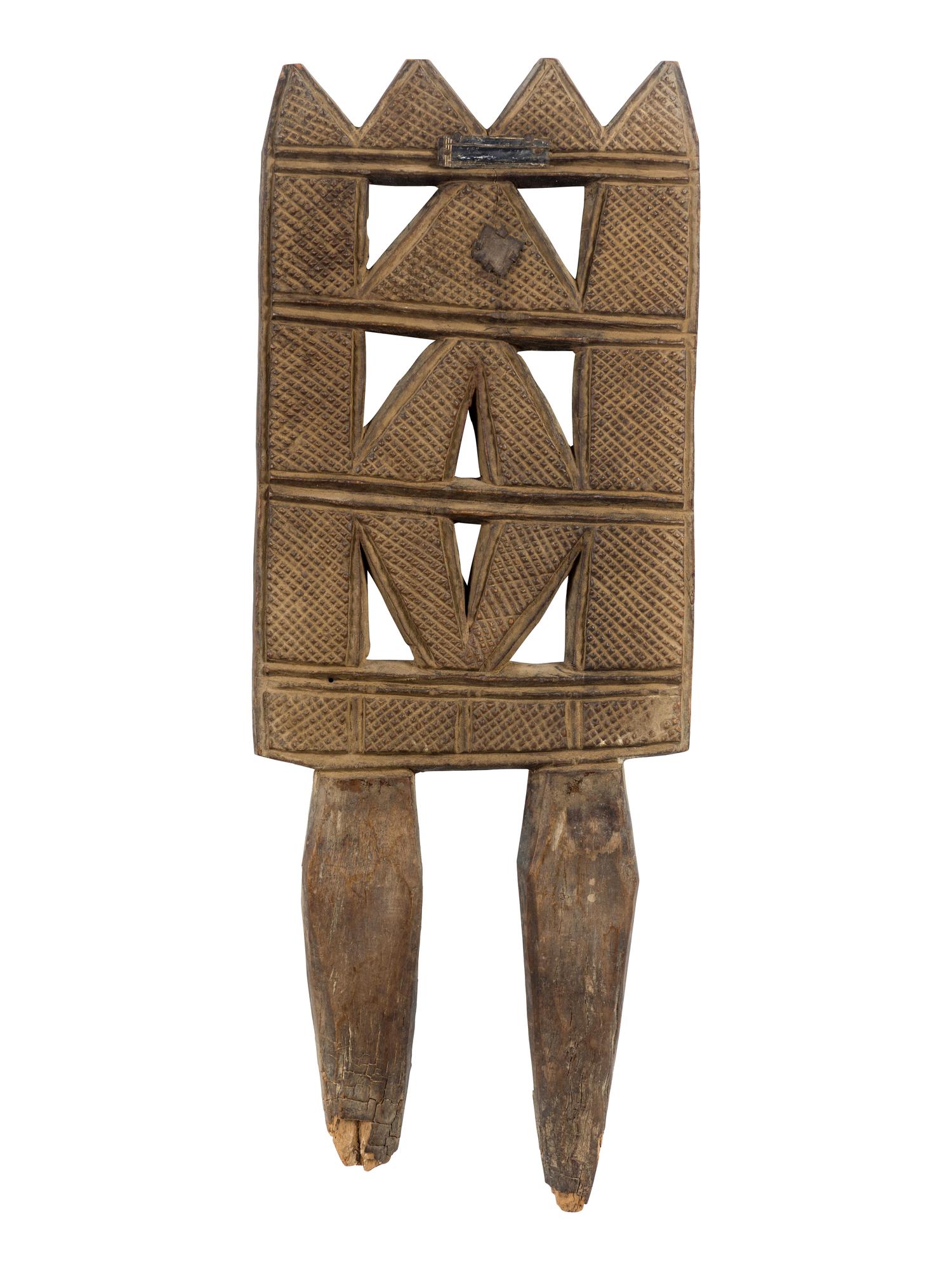 Two African Carved Wood Panels