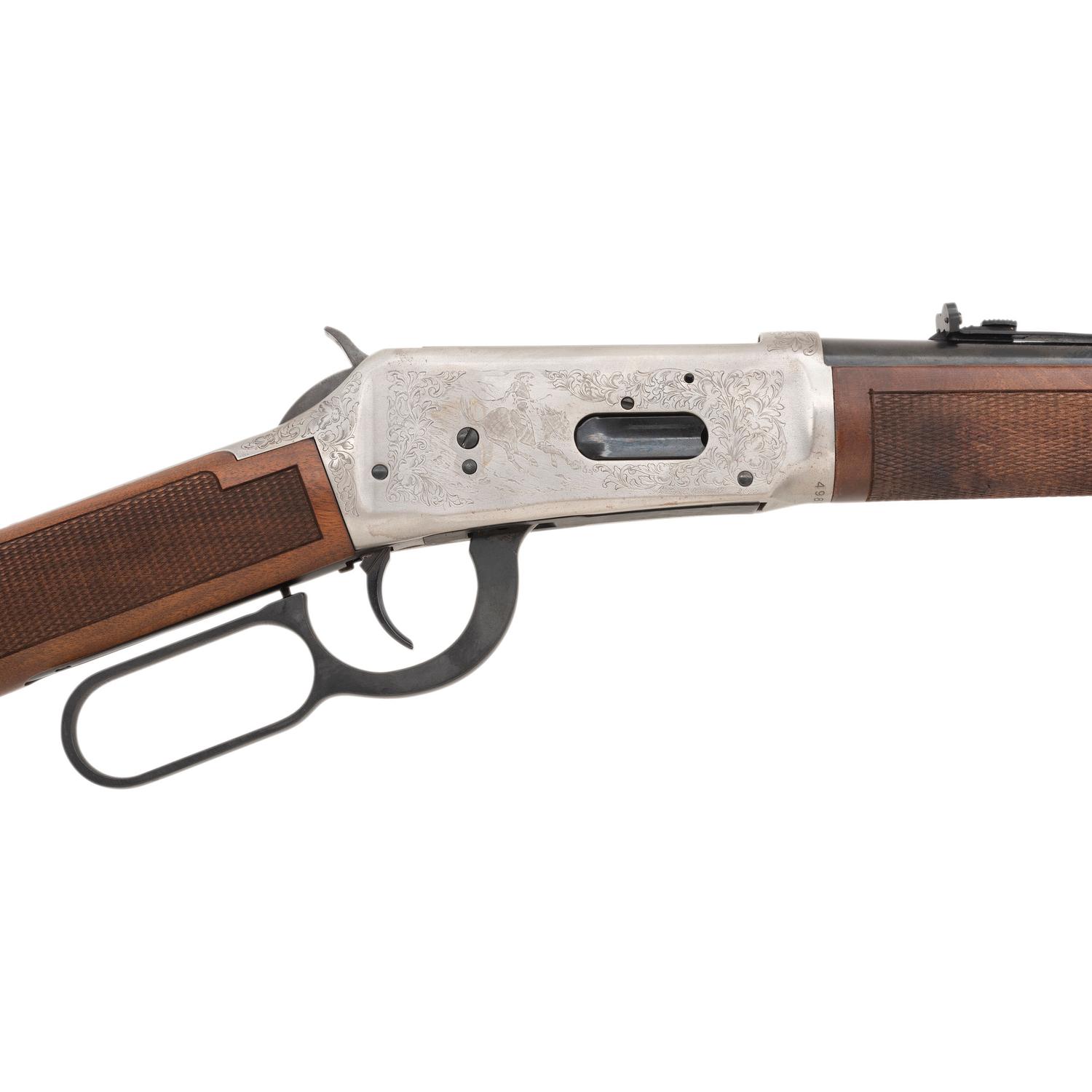 *Winchester Model 94 Great Western Artists Rifle in Case with Two Framed Pieces