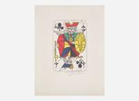 Salvador Dalí (Spanish, 1904-1989), Playing Cards (Ace, King, Queen and Jack of Clubs)