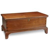 Diminutive Chippendale walnut blanket chest probably Pennsylvania, circa 1800