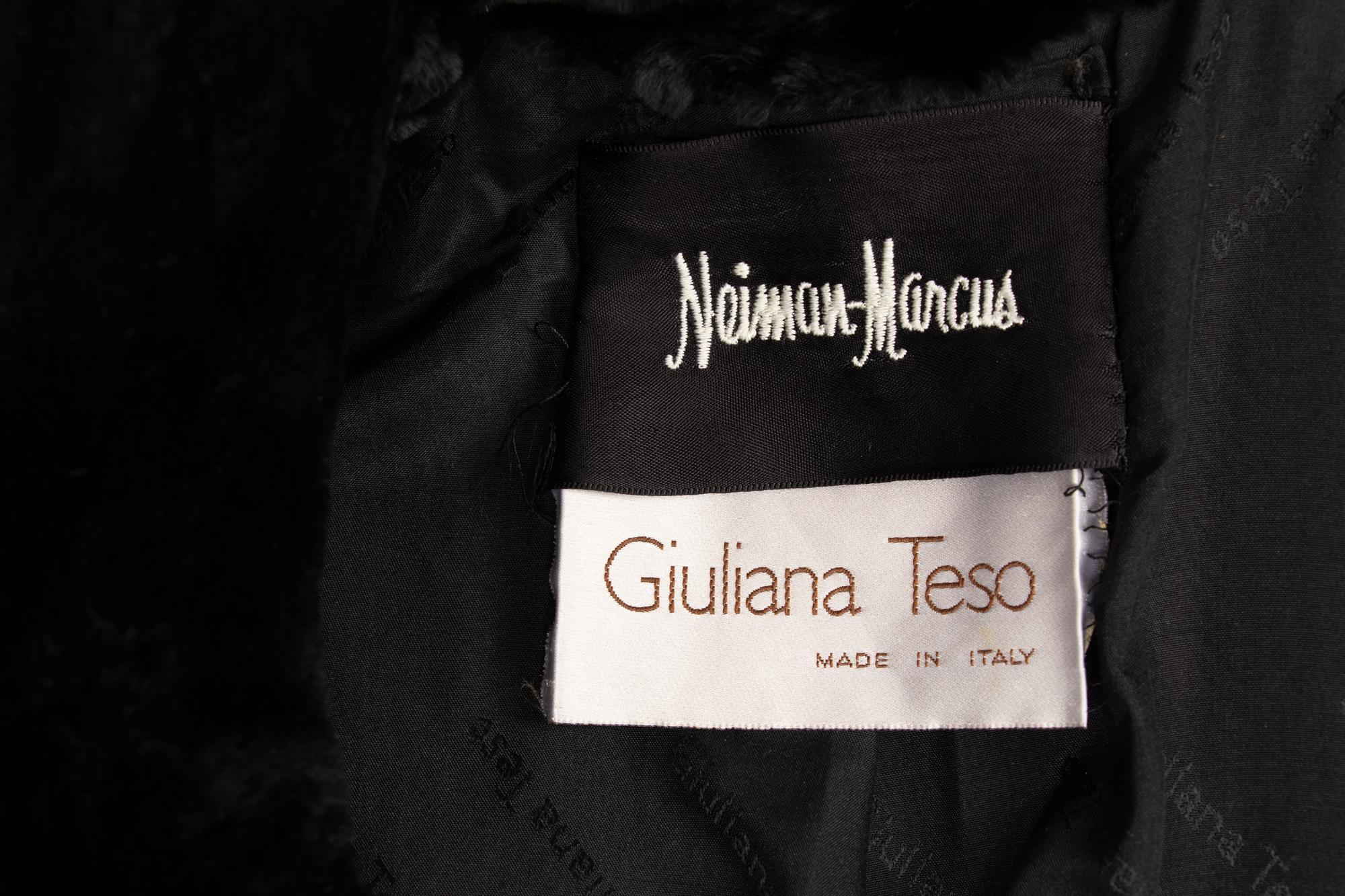 Giuliana Teso Sheared Beaver Coat, 1980s