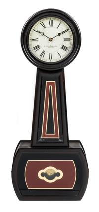 An American Mahogany Regulator Clock Height 28 7/8 inches. — E. HOWARD & CO., BOSTON, MASSACHUSETTS, LATE 19TH CENTURY