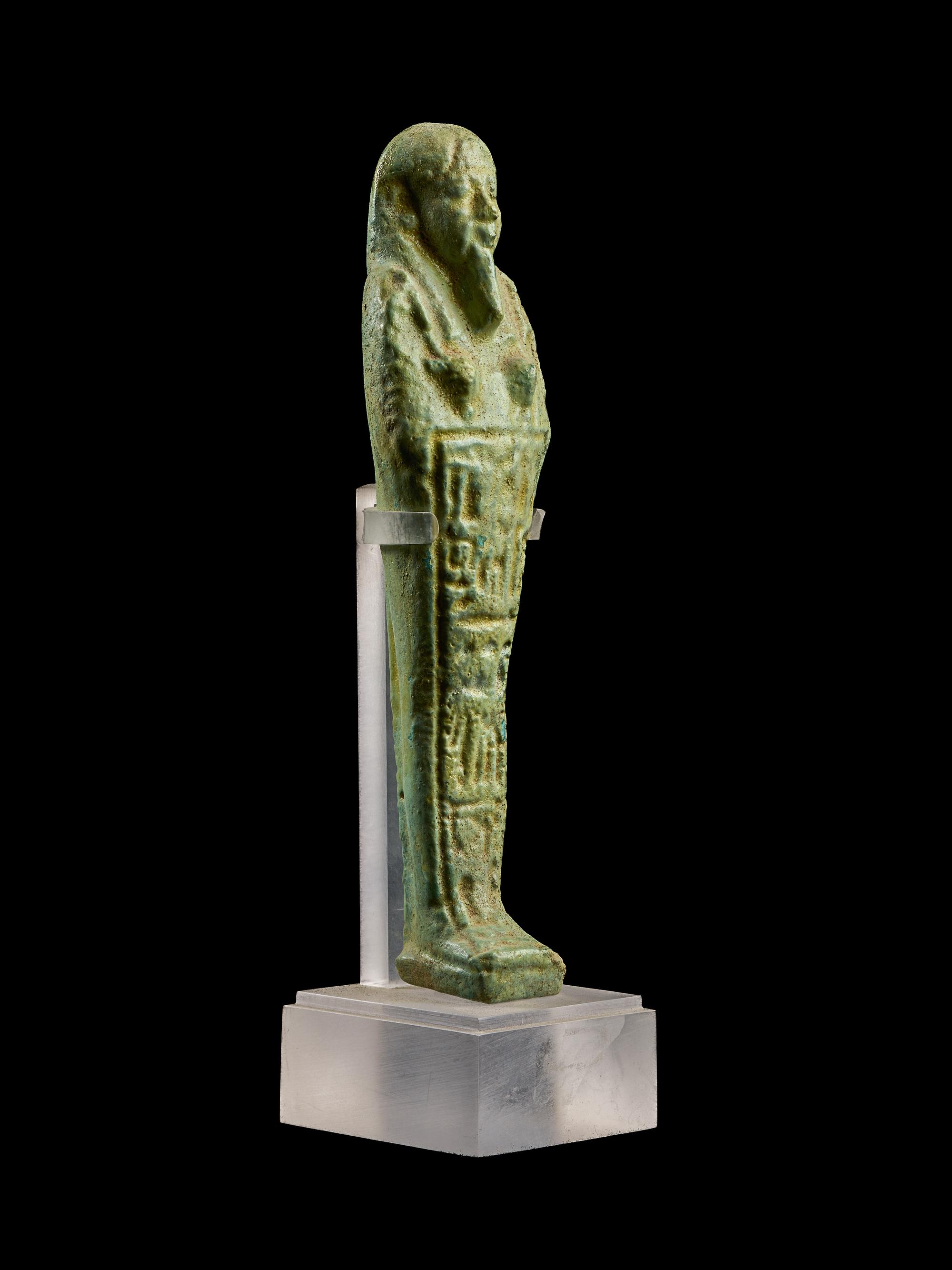 An Egyptian Faience Ushabti for Horet-Ha