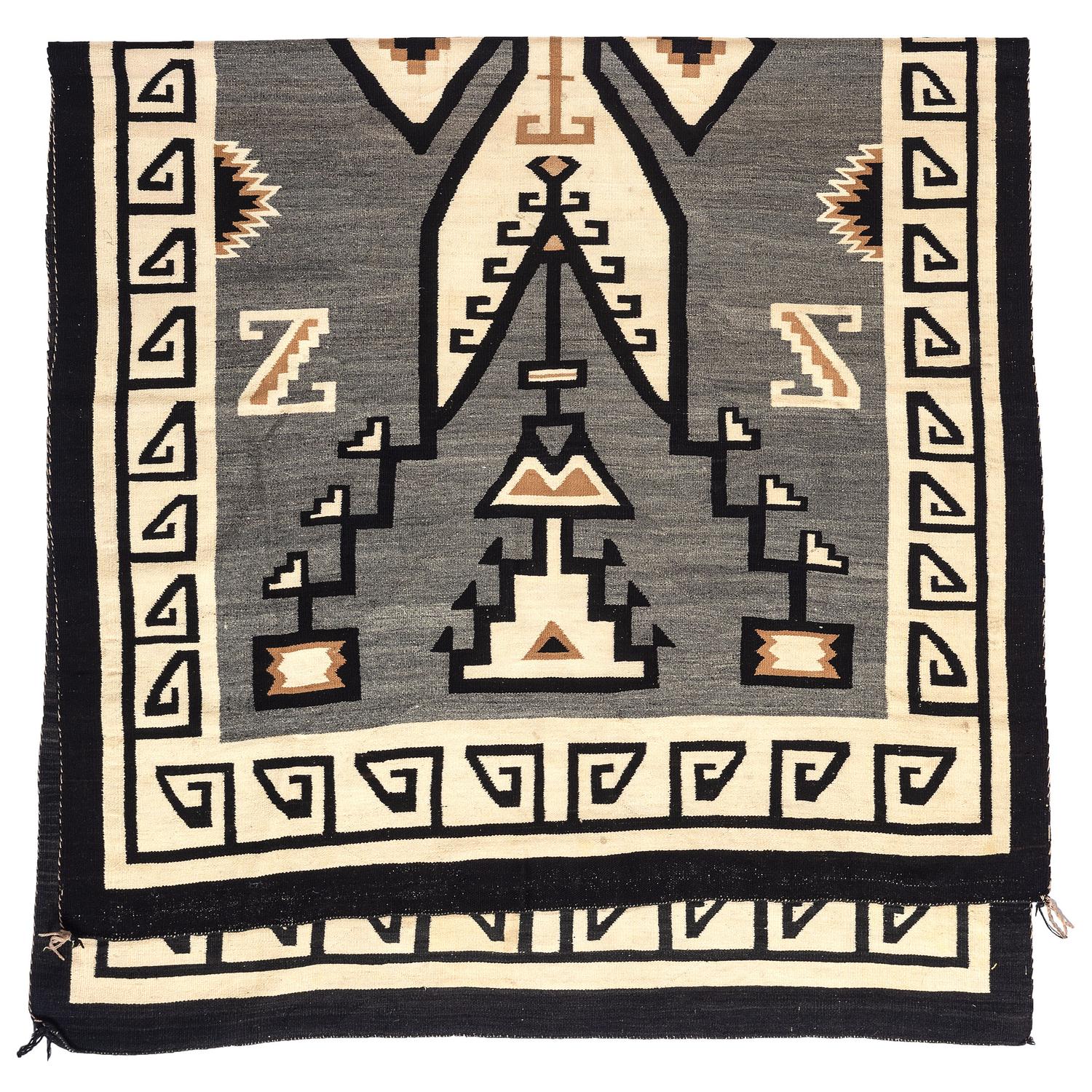 Navajo Storm Pattern Weaving / Rug