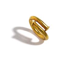 An Achaemenid or Greek Gold Hair Ring