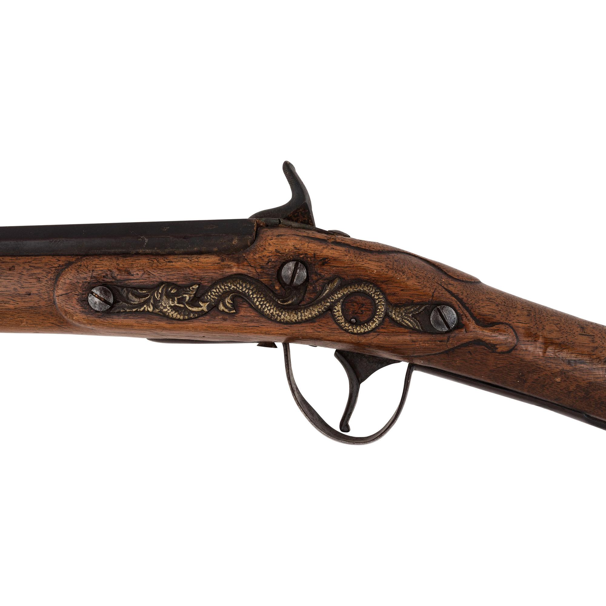 Percussion Altered Northwest Trade Gun by Parker, Field & Co.