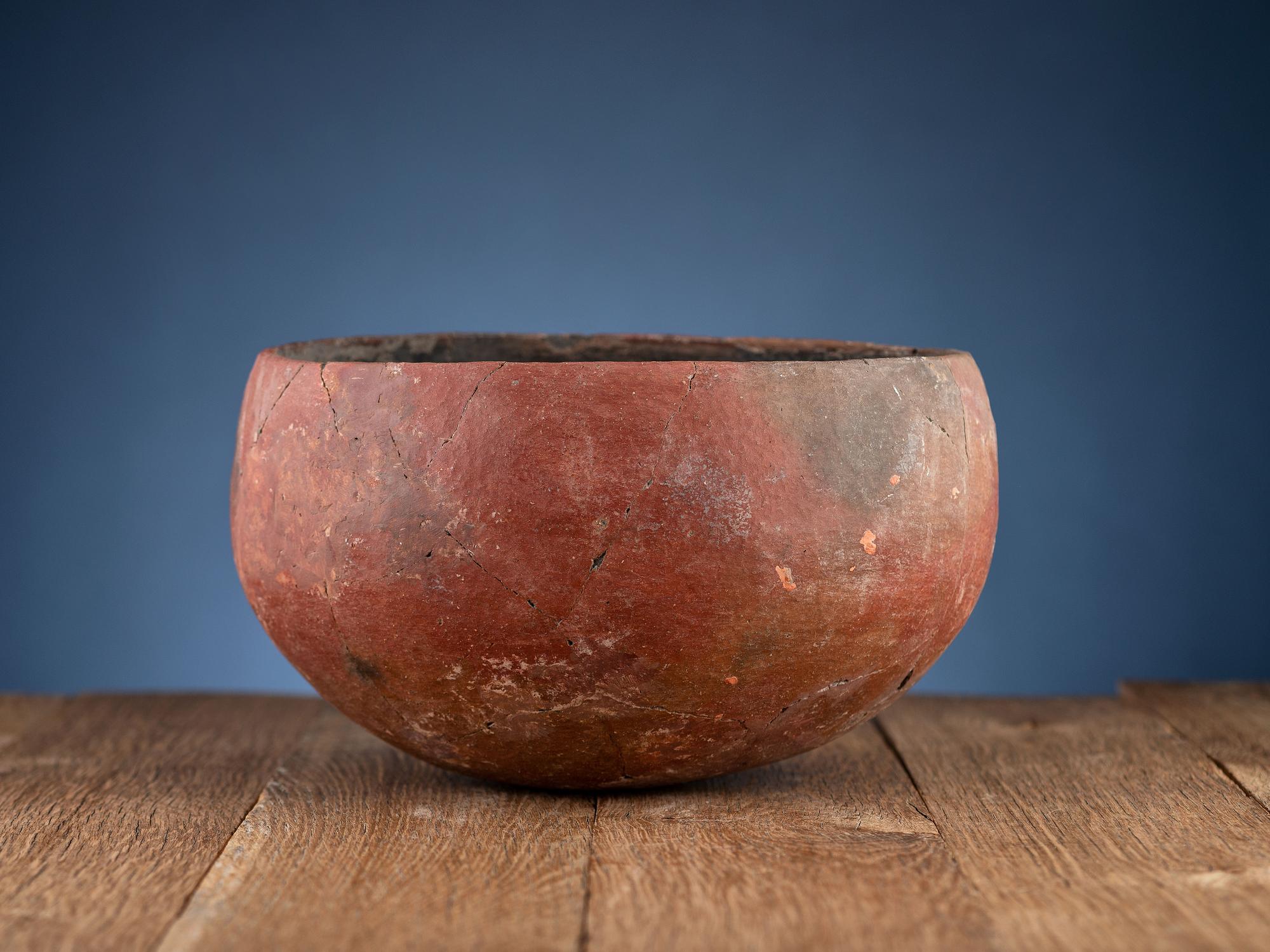 Roosevelt Redware Pottery Bowls