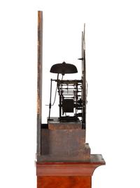 A Federal Inlaid Mahogany Tall Case Clock