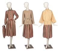 Gucci Ensemble, Two Jackets by Valentino and Lanvin, 1970s