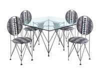Midway Gardens Dining Set for Four Cassina, Italy