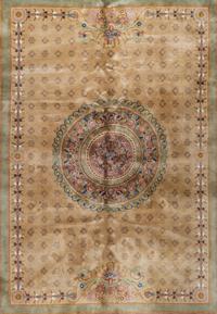 A Savonnerie Style Wool Rug