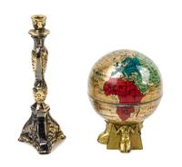 A Collection of Decorative Articles Height of pricket stick 3 inches. — Various Makers