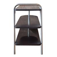 A Pair of American Three Tier Side Tables 30" W x 13.5" D x 25" H — United States, Circa 1930
