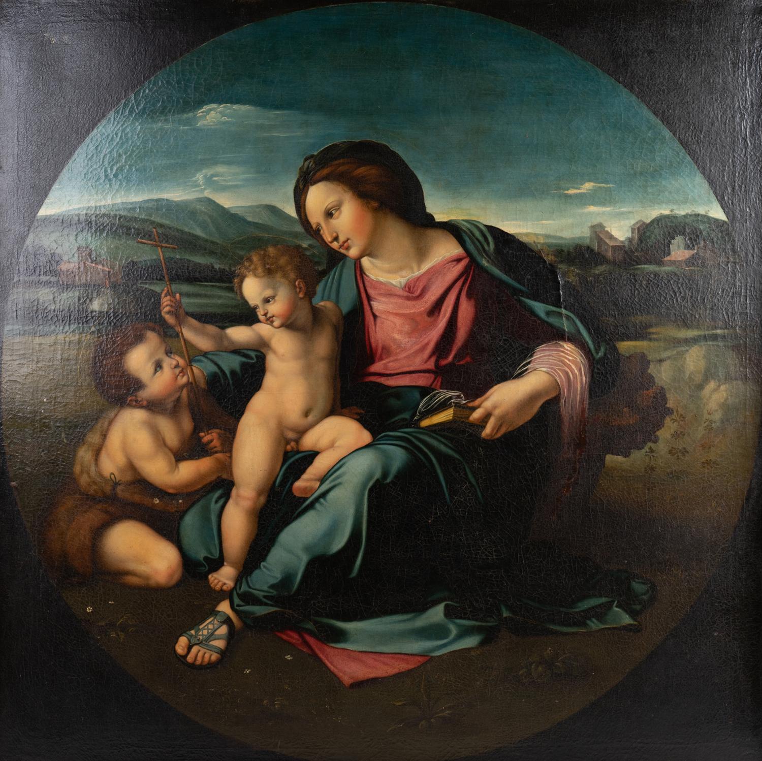 The Holy Family with the Infant Saint John the Baptist