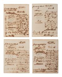 [ENSLAVEMENT & ABOLITION]. A group of 29 assorted Cuban documents, some involving enslaved persons.