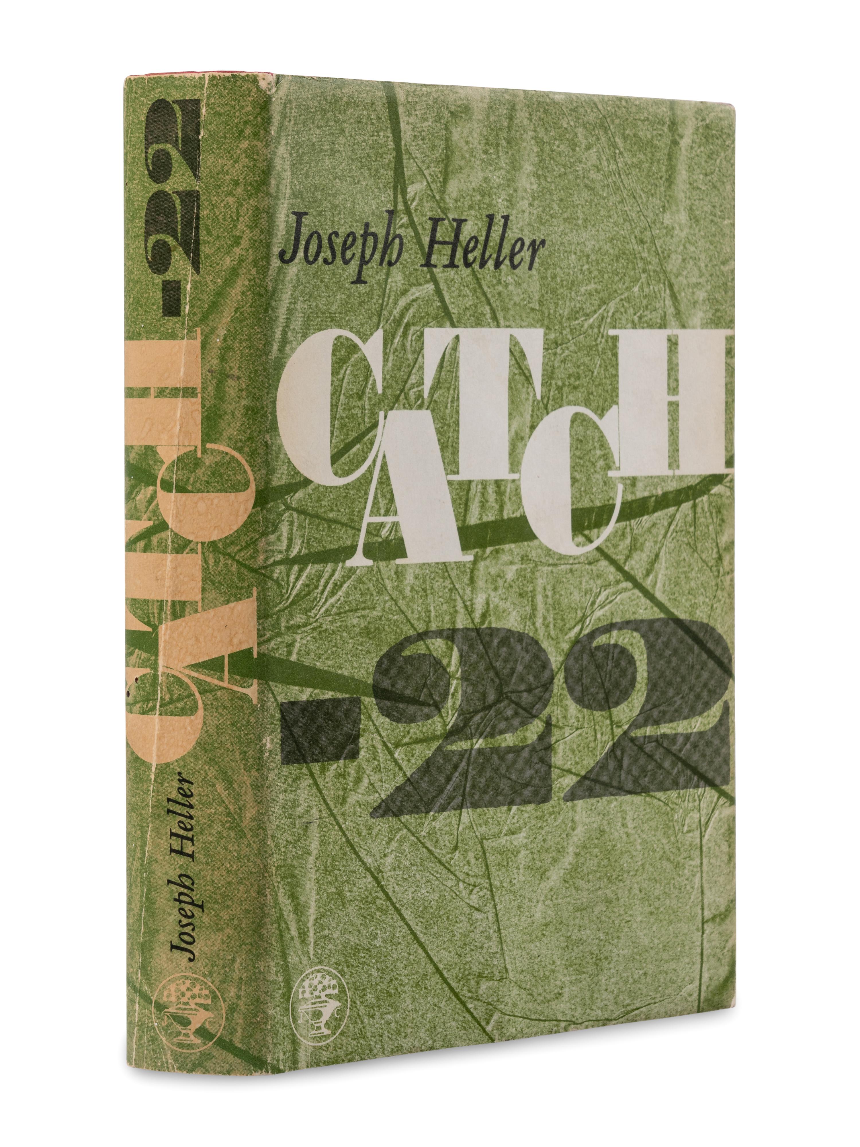 HELLER, Joseph (1923-1999). Catch-22 . London: Jonathan Cape, 1962.