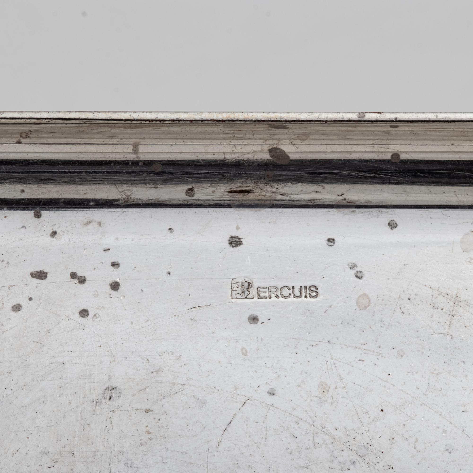 A Group of Ercuis Silver-Plate Table Articles
