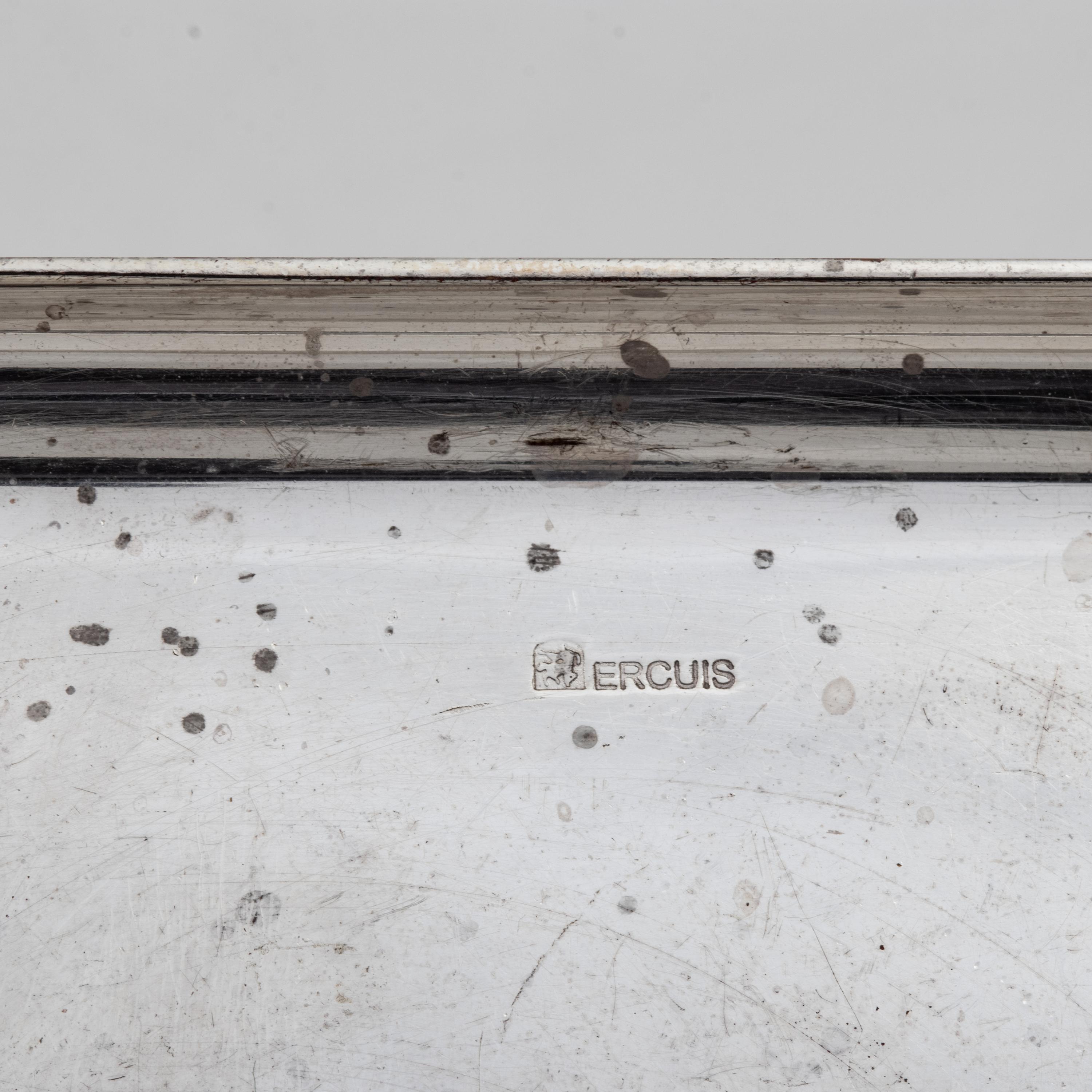 A Group of Ercuis Silver-Plate Table Articles