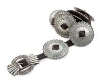 Southwestern-style Cast Concha Belt