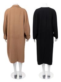 Two Hermès Cashmere Coats, 1980-2000s