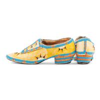 Southern Cheyenne Beaded Hide Shoes