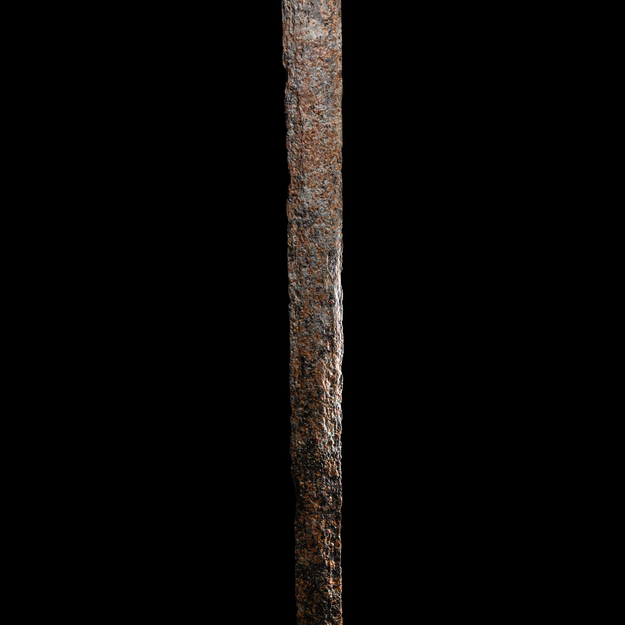 A Celtic Iron Anthropomorphic Sword