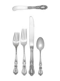 A Rogers Brothers Silver-Plate Flatware Service for Twelve