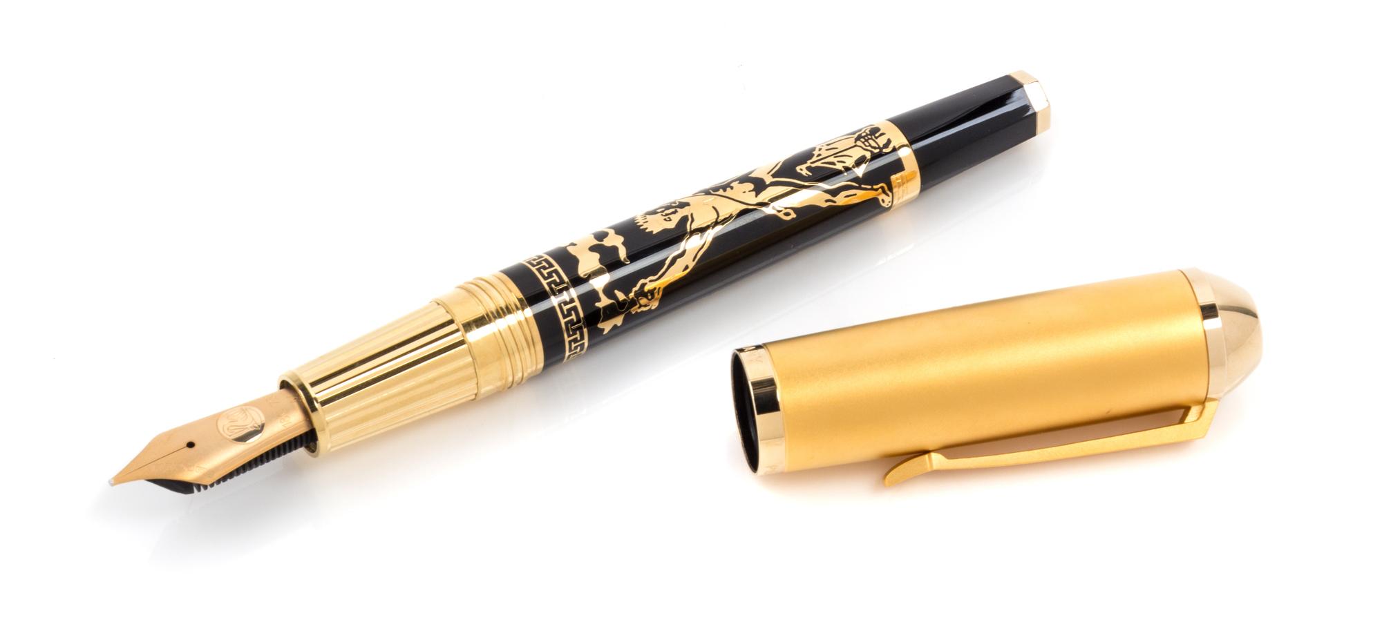 A Pelikan Colossus of Rhodes Limited Edition Fountain Pen