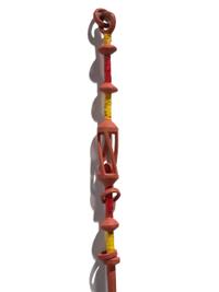Sioux Puzzled and Quilled Pipe Tamper