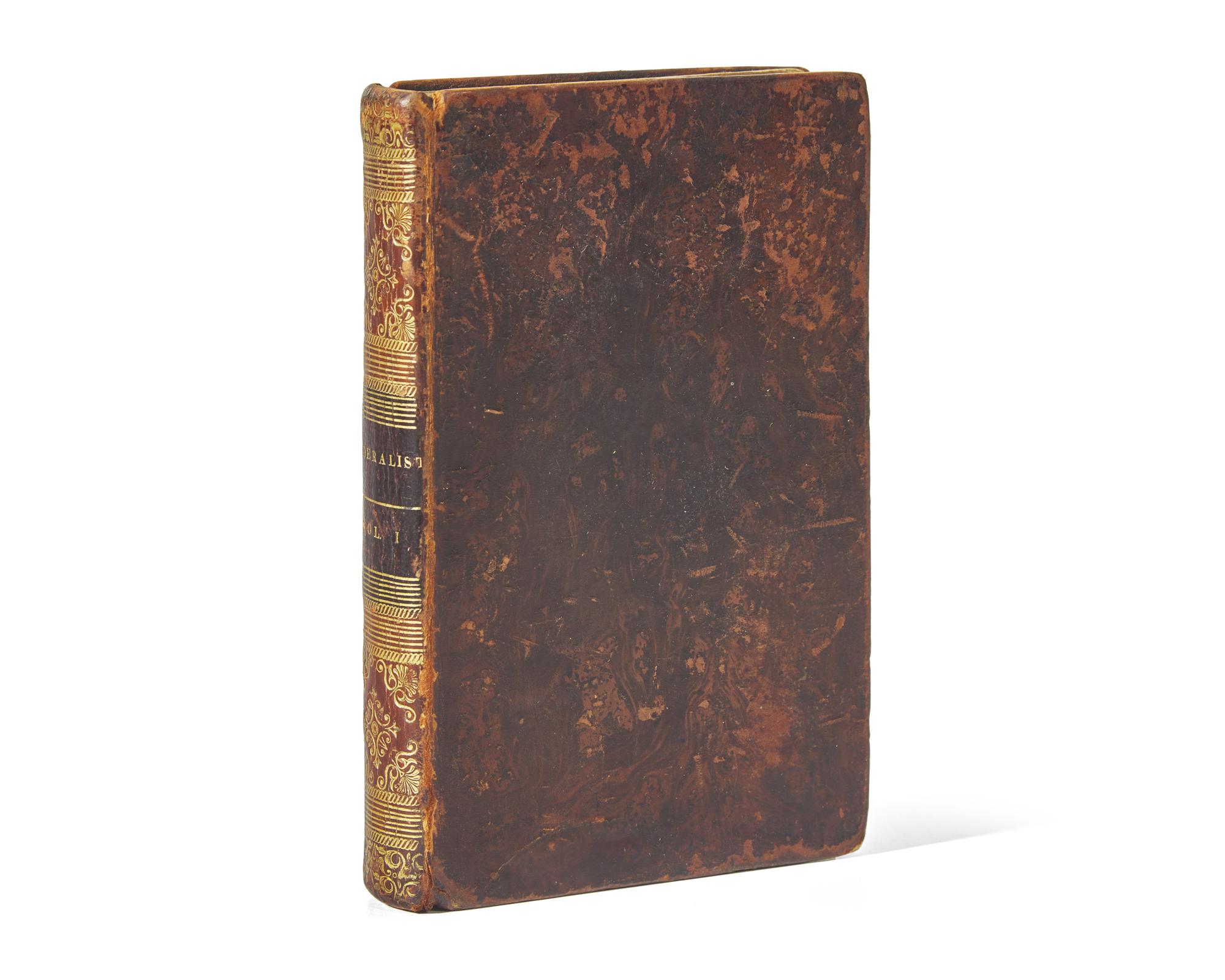 [Americana] [Washington, Bushrod] (Hamilton, Alexander, and James Madison, and John Jay). The Federalist: A Collection of Essays, Written in Favour of the New Constitution, As Agreed Upon by the Federal Convention, September 17, 1787