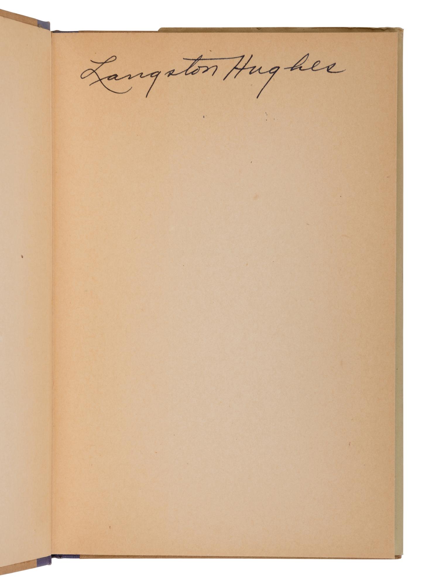 [HUGHES, Langston, his copy.] LeBUFFE, Francis P., Rev. The Hound of Heaven an Interpretation . New York: Macmillan Company, 1929.
