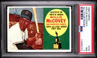 A 1960 Topps Willie McCovey Rookie Baseball Card No. 316 (PSA 7 NM)