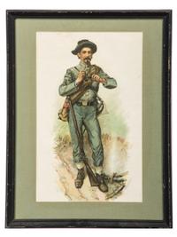 [CIVIL WAR]. Large group of 20th cent. publications and related research. [With:] additional items.