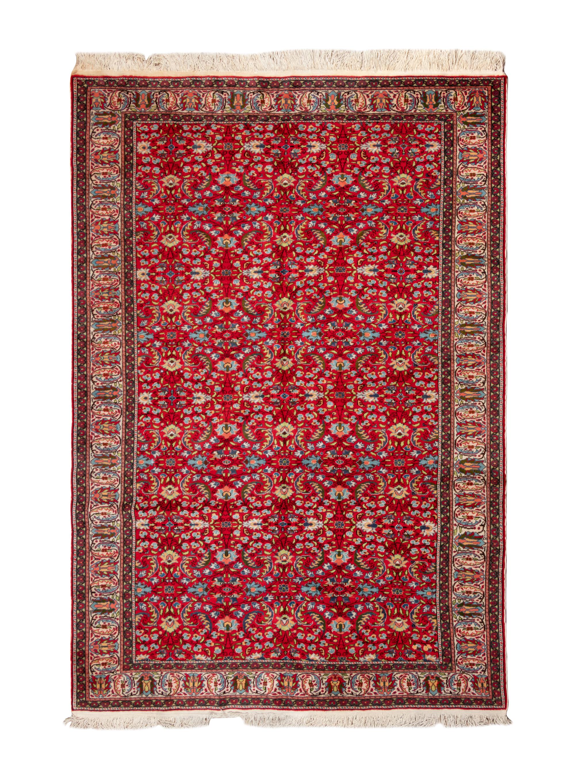 A Hereke Wool Rug